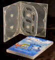 Sextuple DVD Case Super clear (14mm)